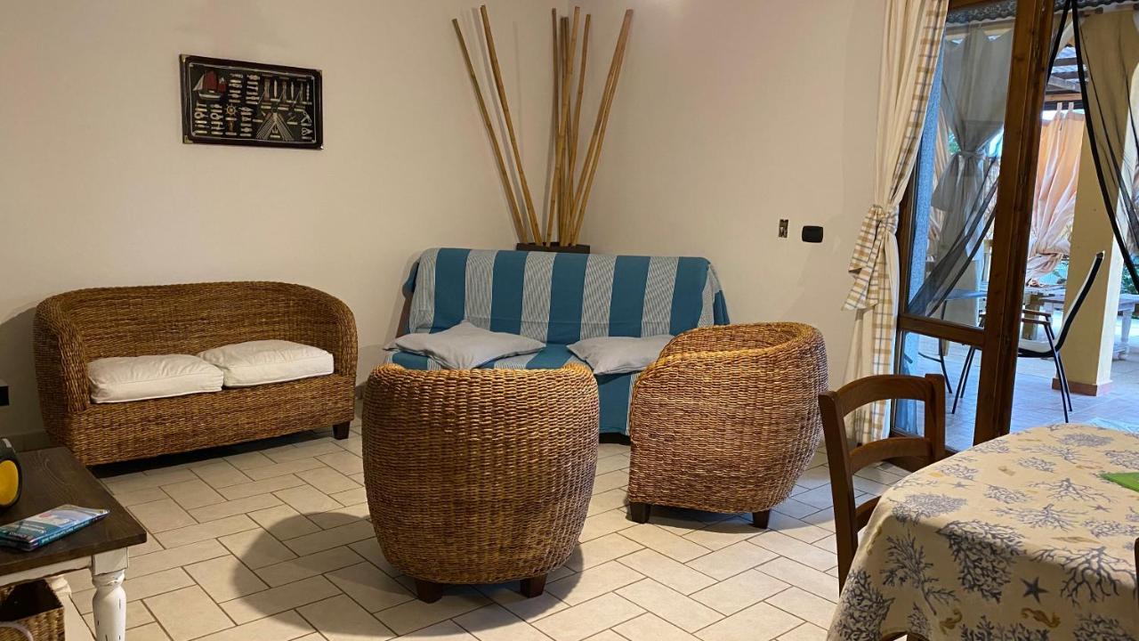 Ferienwohnung Stefania Porto Pino Exterior foto